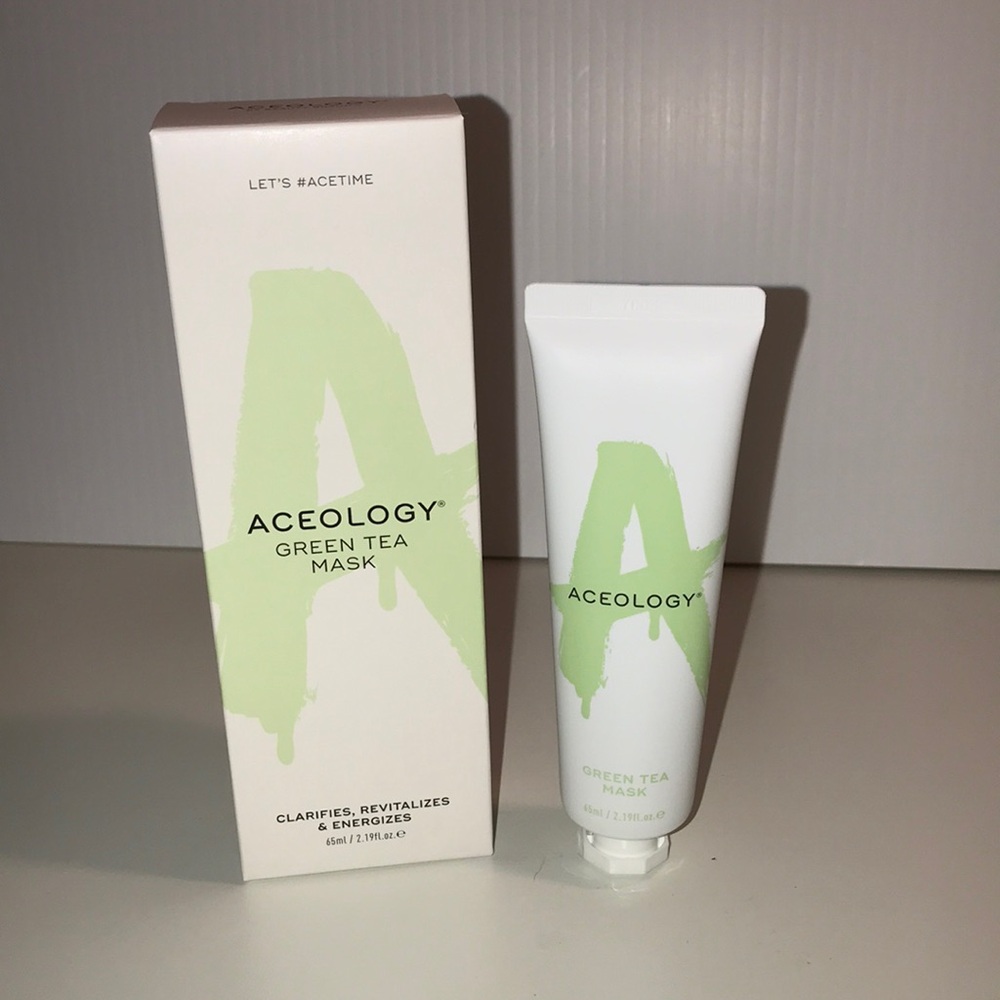 Aceology Green Tea Mask 2.19oz NEW